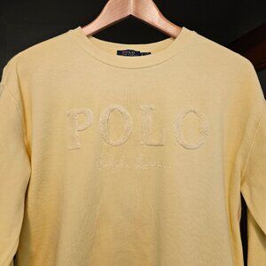 Polo Ralph Lauren - Women's Yellow Crew Neck Sweater - Size Small
